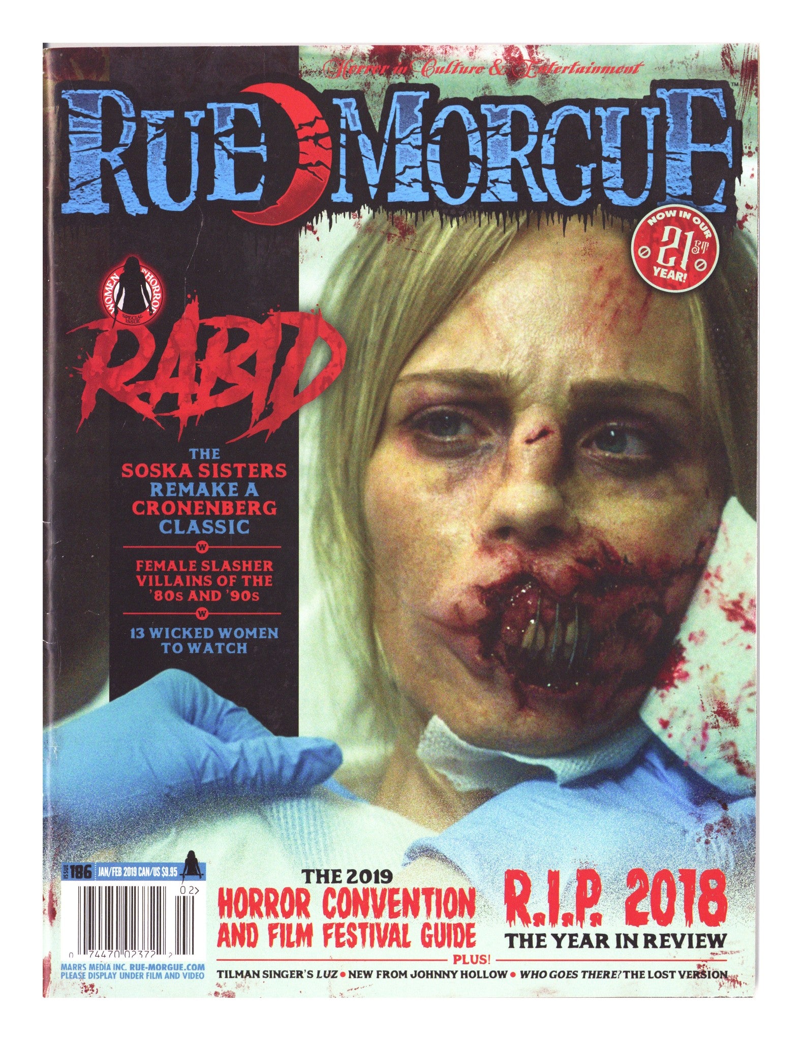 Rue Morgue Magazine 186 Mid Grade (2019) 
