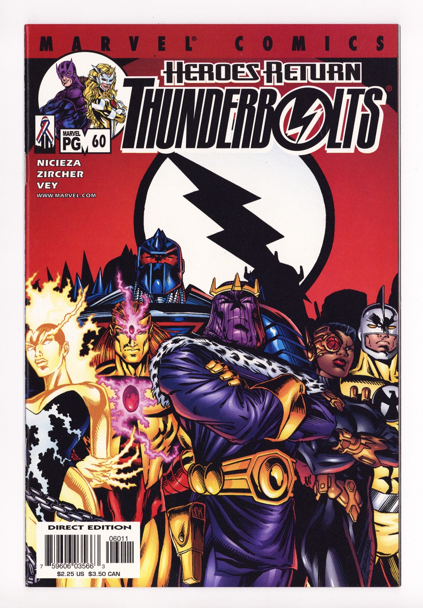 Thunderbolts Vol 1 60 High Grade (2002) 