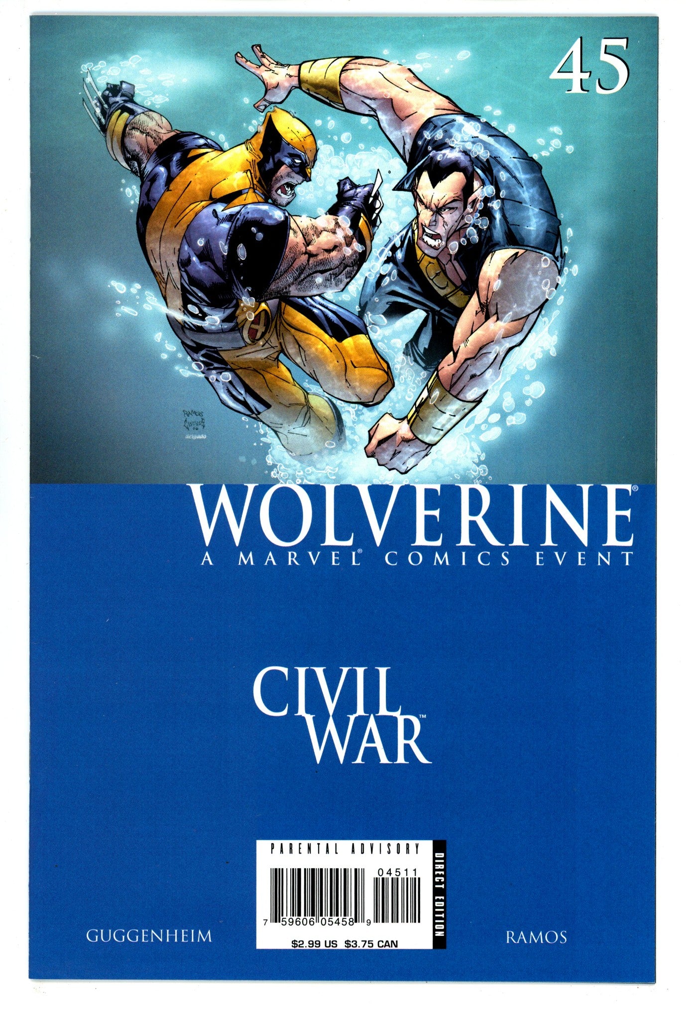 Wolverine Vol 3 45 High Grade (2006) 