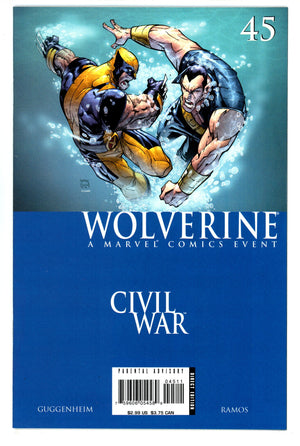 Wolverine Vol 3 45 High Grade (2006)