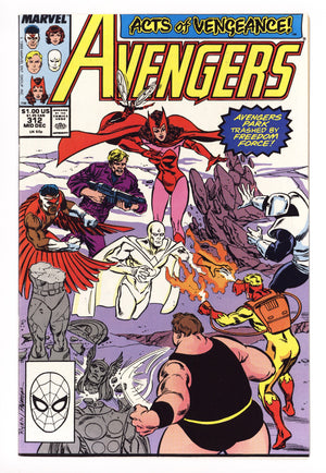 The Avengers Vol 1 312 Mid Grade (1989)