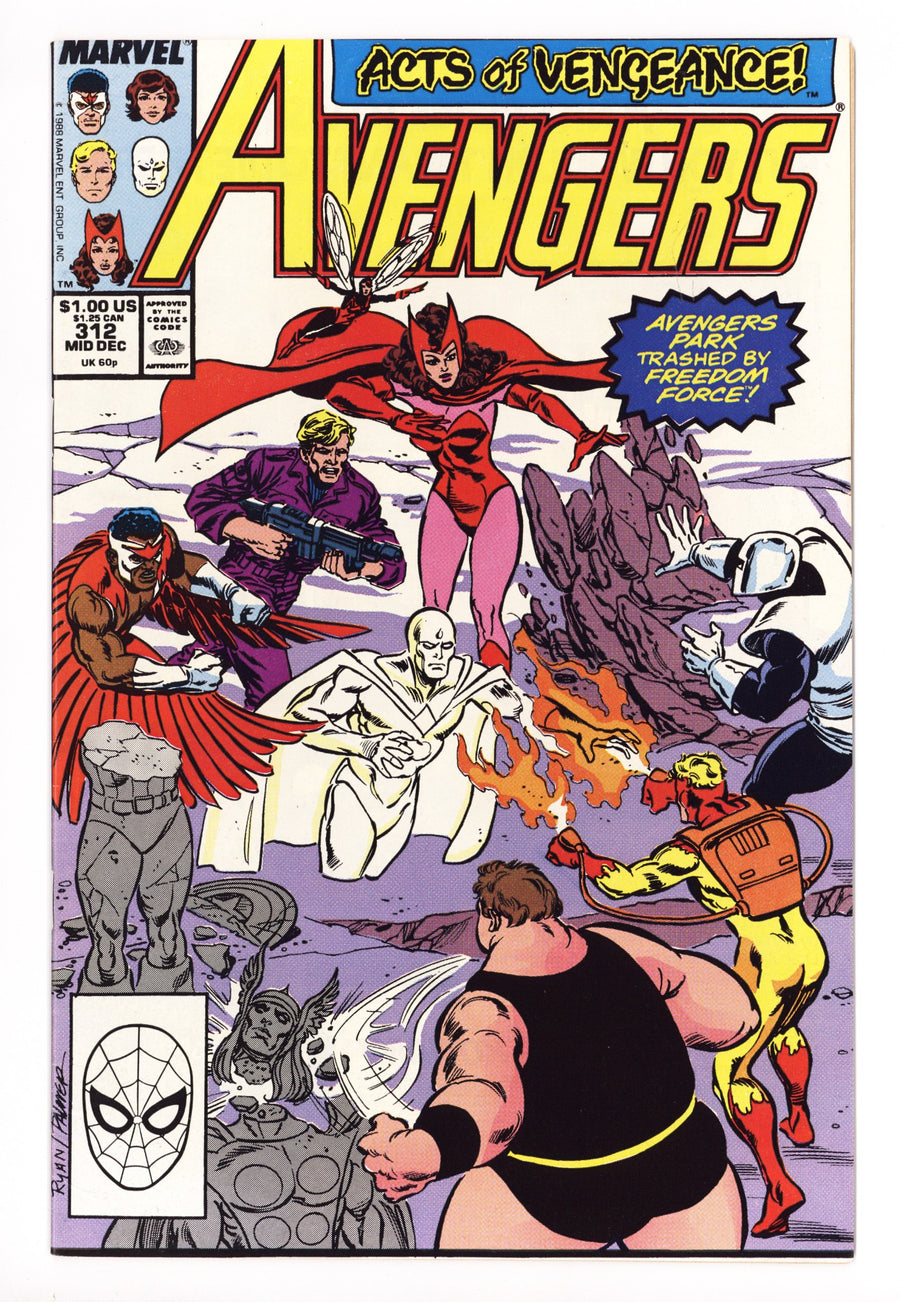The Avengers Vol 1 312 Mid Grade (1989) 