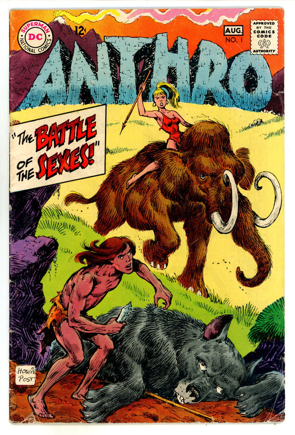 Anthro 1 VG (4.0) (1968)