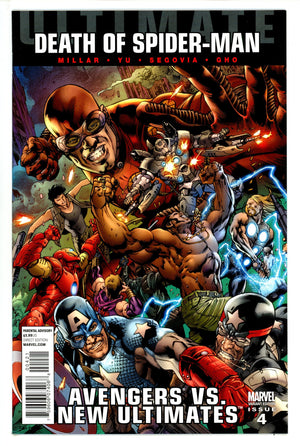 Ultimate Avengers vs. New Ultimates 4 High Grade (2011) Hitch Variant