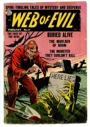 Web of Evil 11 GD+ (2.5) (1954) 