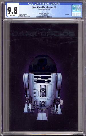 Star Wars: Dark Droids 1 CGC 9.8 (NM/M) (2023) Camuncoli Foil Variant