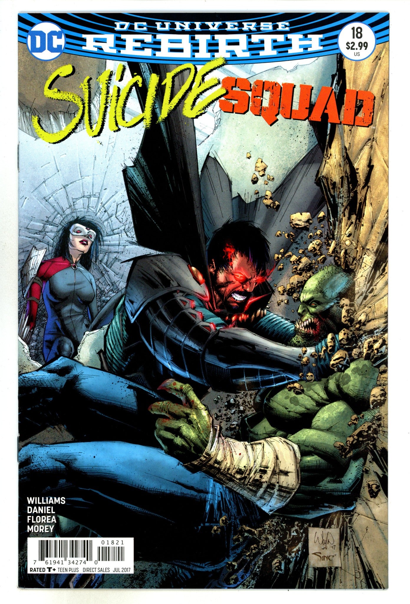 Suicide Squad Vol 4 18 High Grade (2017) Portacio Variant 