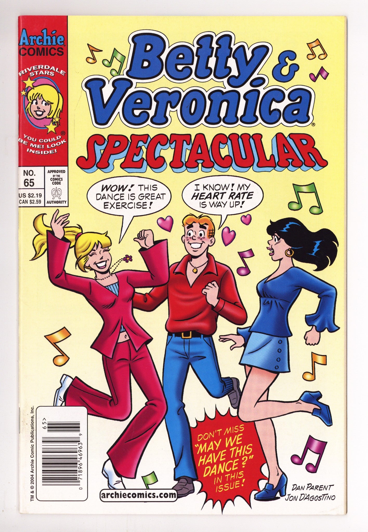 Betty and Veronica Spectacular 65 High Grade (2004) Newsstand 