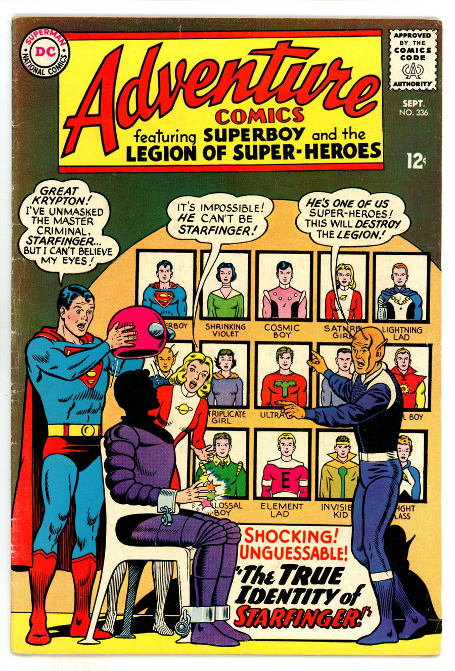 Adventure Comics Vol 1 336 VG/FN (5.0) (1965) 