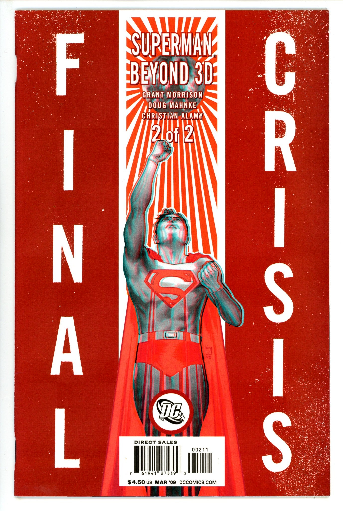 Final Crisis: Superman Beyond 2 Mahnke Variant (2009)
