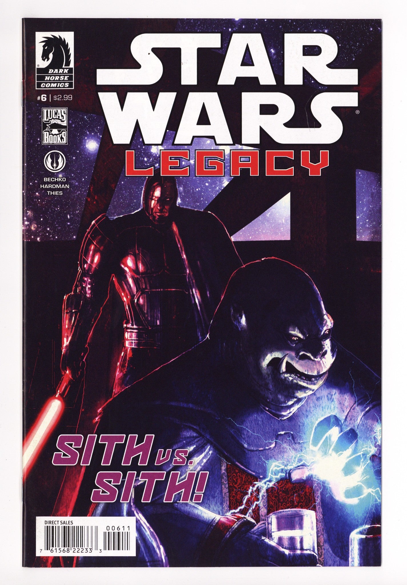 Star Wars: Legacy Vol 2 6 High Grade (2013) 