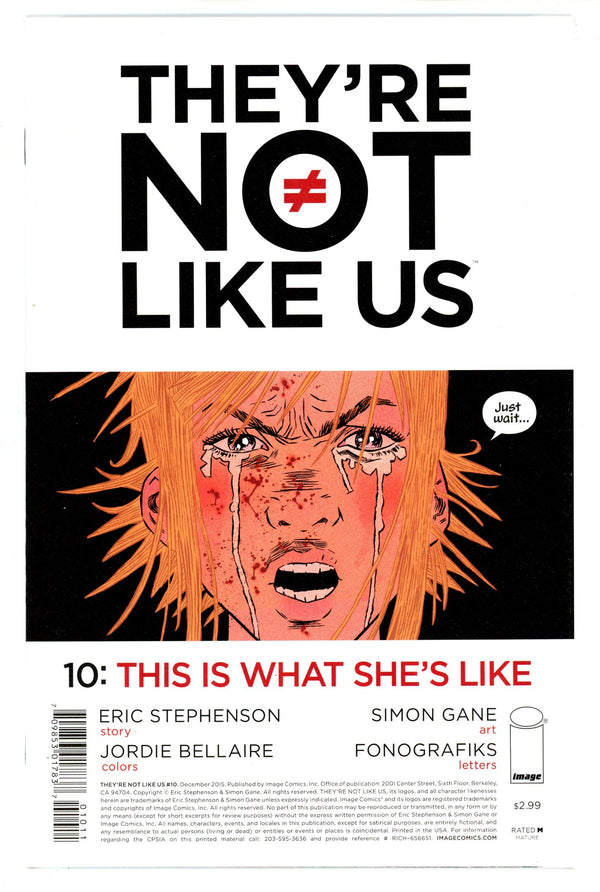 They're Not Like Us 10 High Grade (2015)