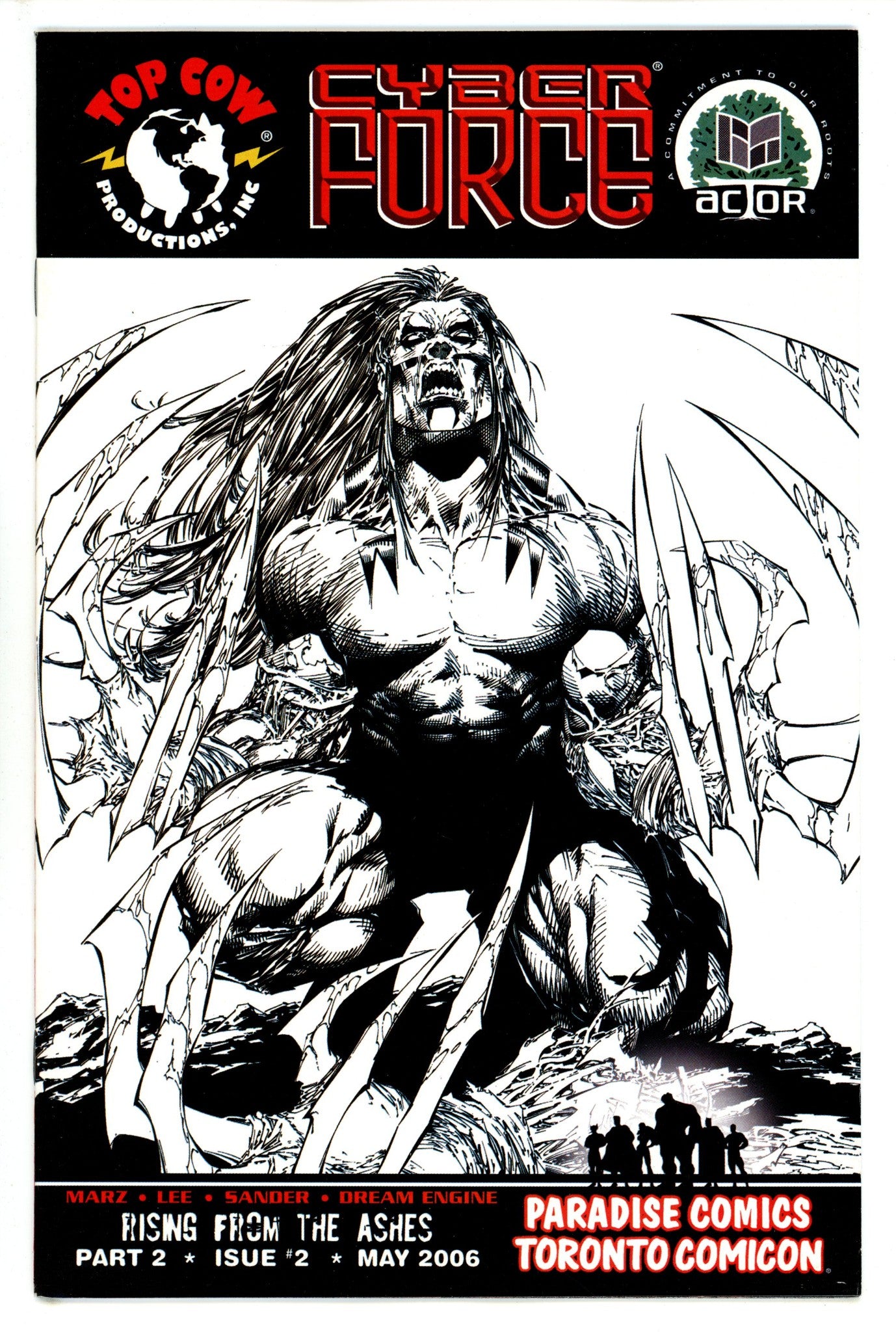 Cyberforce Vol 3 2 Silvestri Paradise Comics Variant (2006)