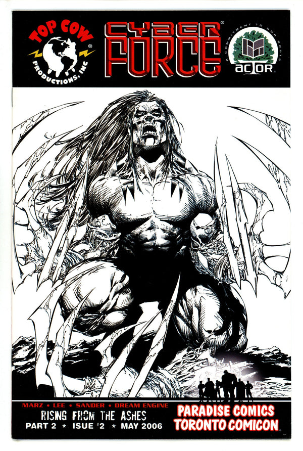 Cyberforce Vol 3 2 Silvestri Paradise Comics Variant (2006)