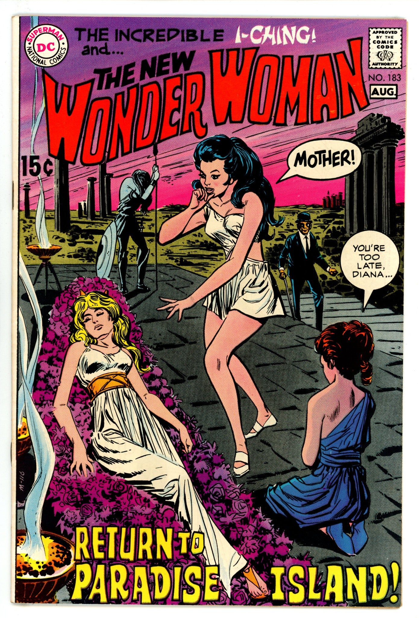 Wonder Woman Vol 1 183 VF (8.0) (1969) 