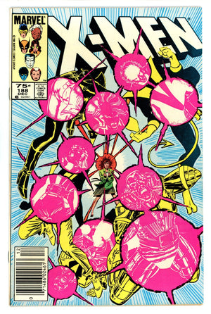 The Uncanny X-Men Vol 1 188  Mid Grade   (1984)   Canadian Price Variant