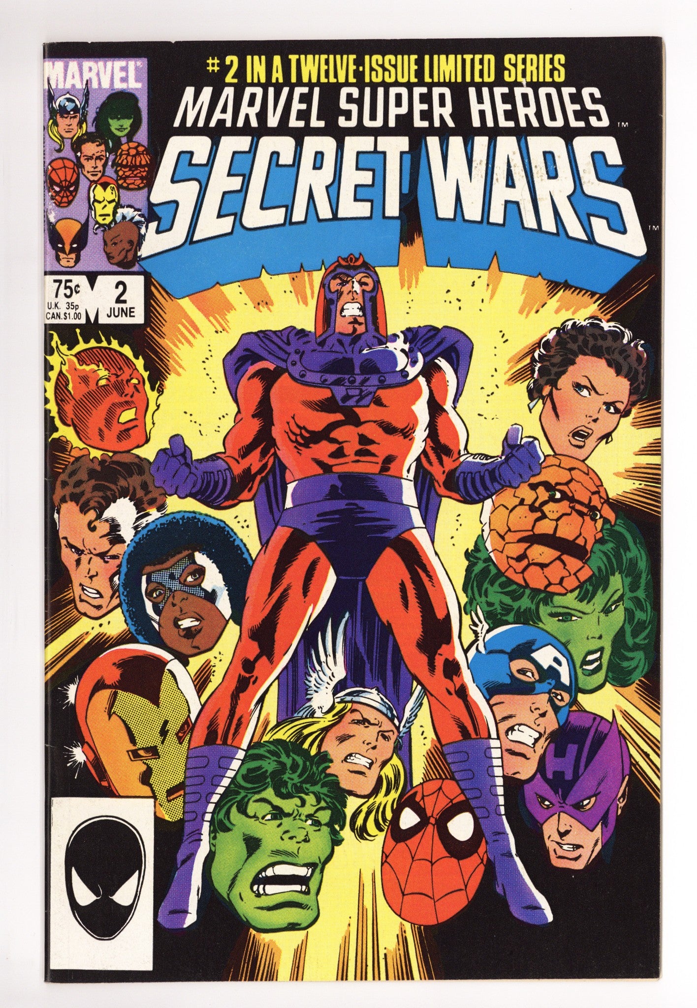 Marvel Super-Heroes Secret Wars 2 FN (6.0) (1984) 