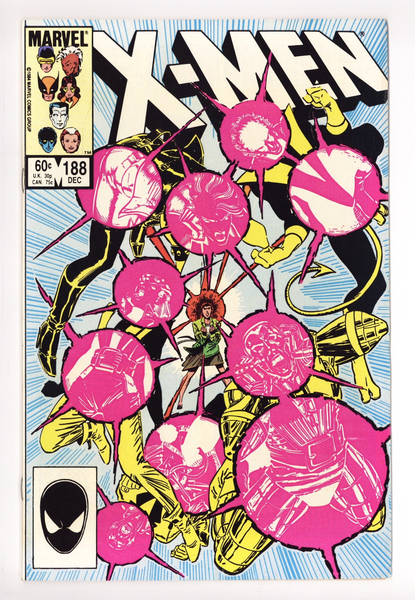 The Uncanny X-Men Vol 1 188 High Grade (1984) 