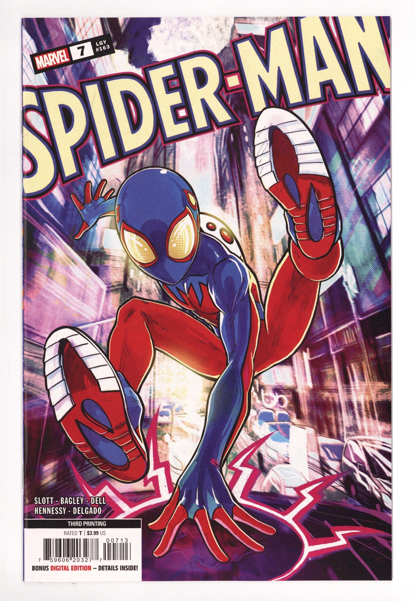 Spider-Man Vol 4 7 (163) High Grade (2023) 3rd Print 