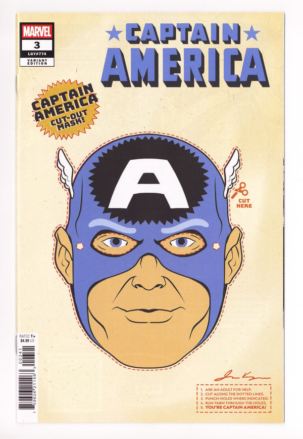 Captain America Vol 12 3 Kerigan Variant (2025)