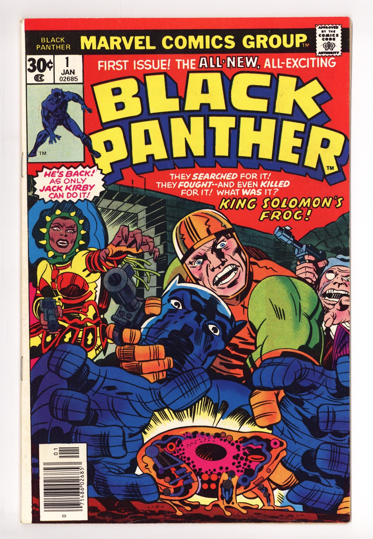 Black Panther Vol 1 1 FN+ (6.5) (1977) 