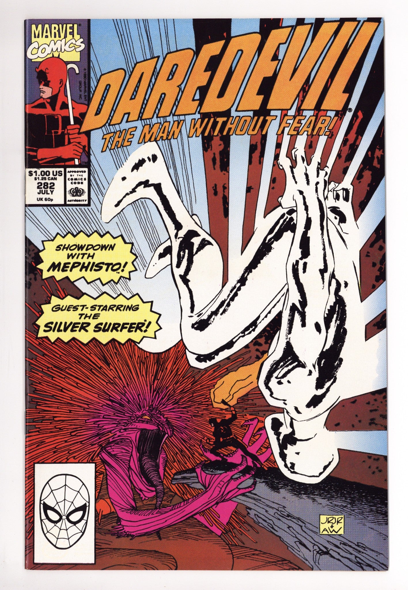 Daredevil Vol 1 282 Mid Grade (1990) 