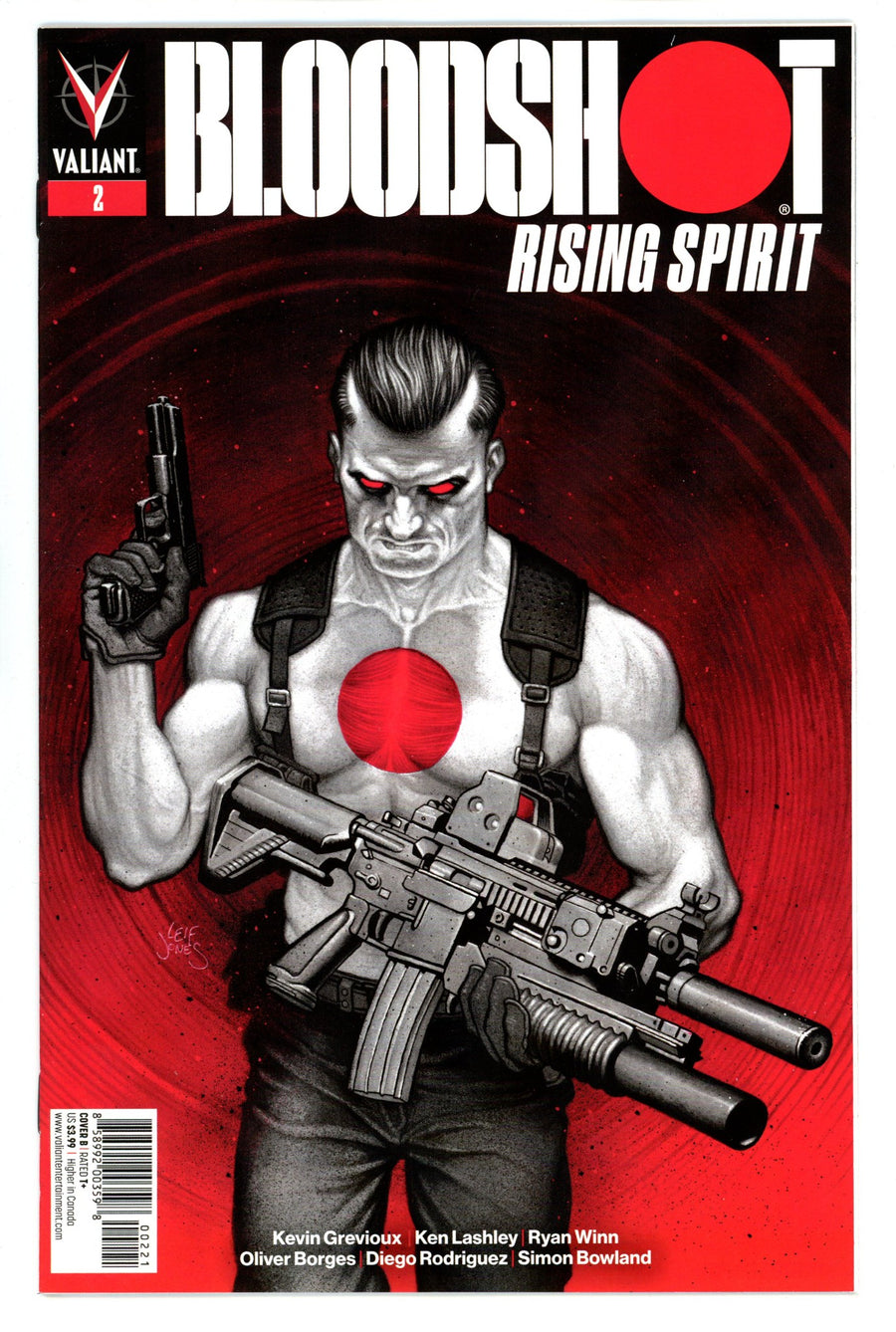 Bloodshot Rising Spirit 2 High Grade (2018) Jones Variant 