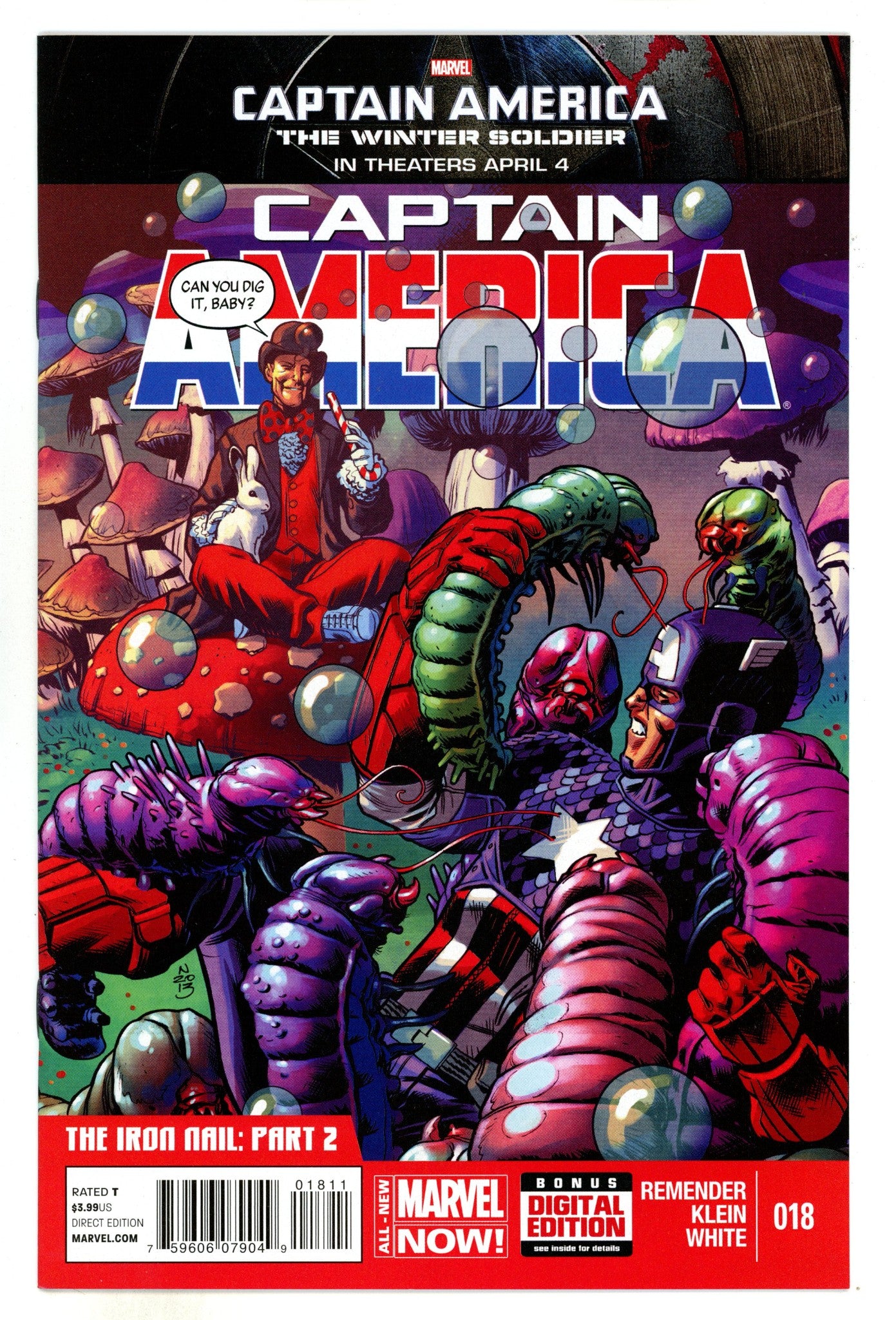 Captain America Vol 7 18 High Grade (2014) 