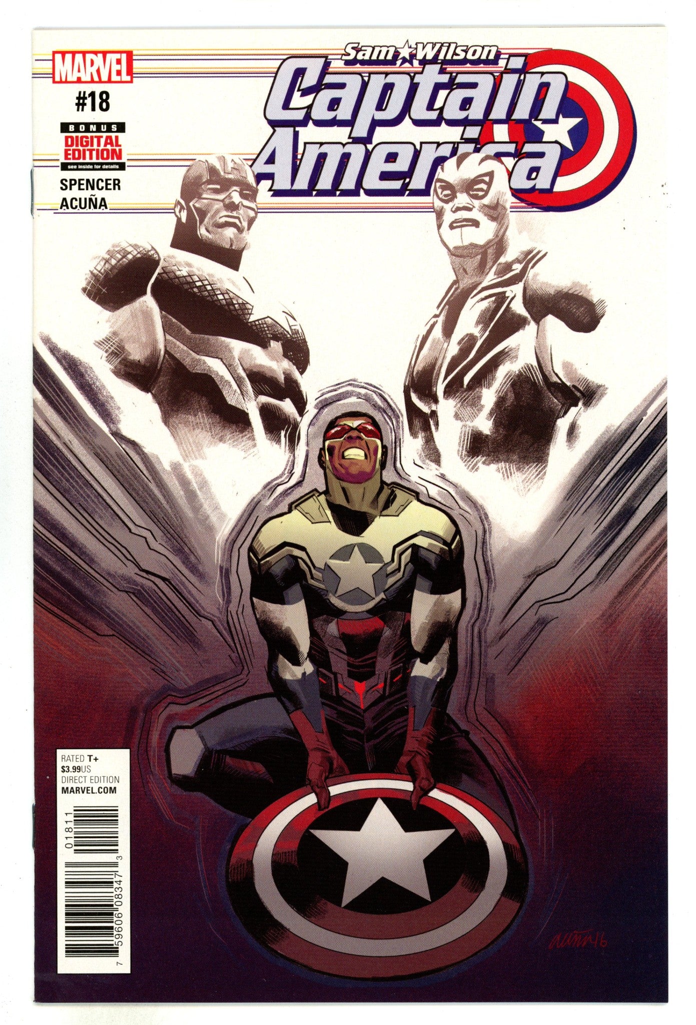 Captain America: Sam Wilson 18 High Grade (2017) 