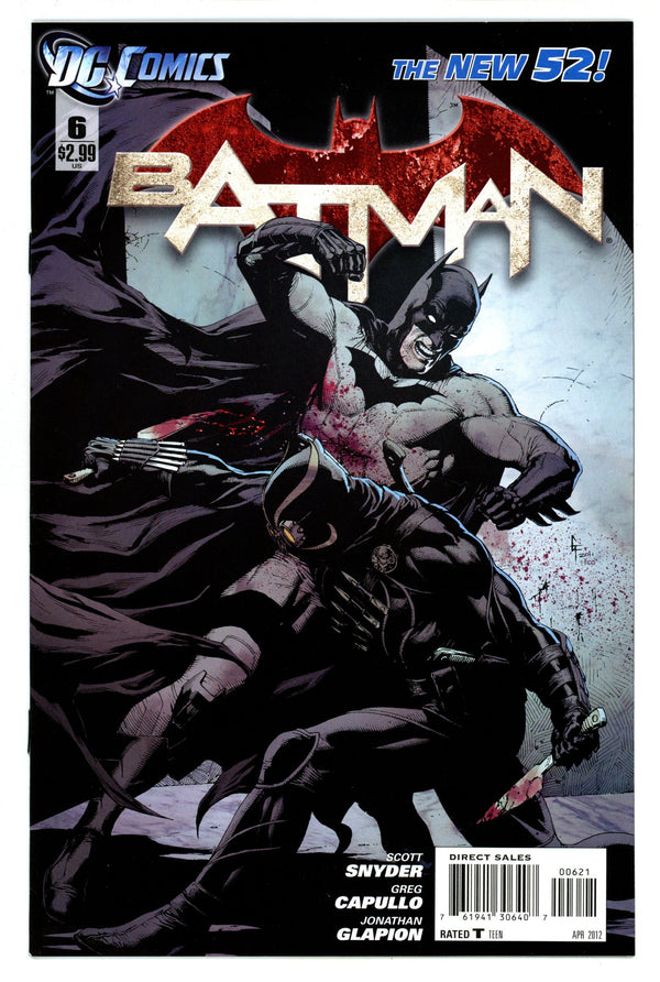 Batman Vol 2 6 VF/NM (9.0) (2012) Frank Incentive Variant