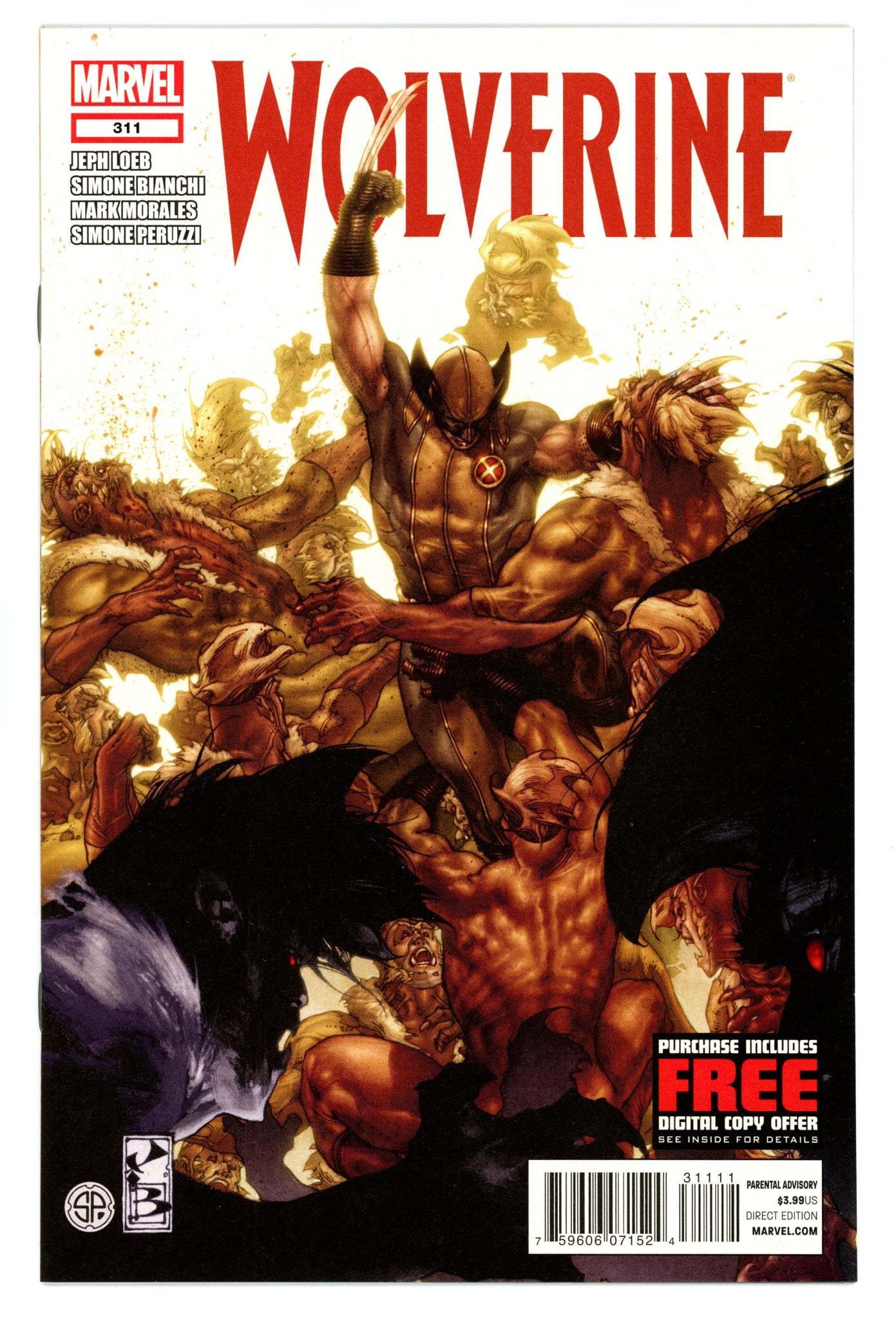 Wolverine Vol 4 311 High Grade (2012) 