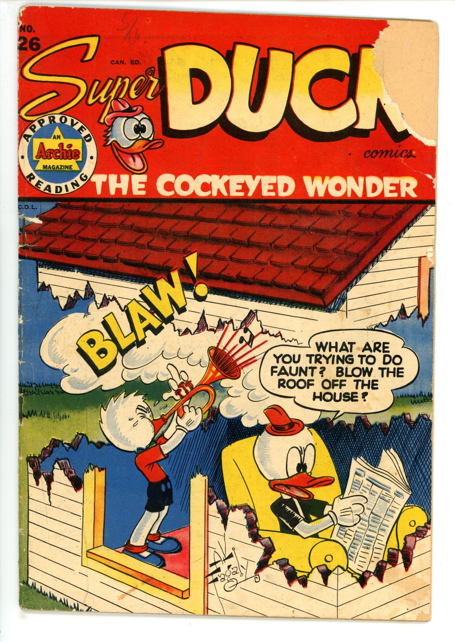 Super Duck Comics 26 PR (0.5) (1949) Canadian Edition 