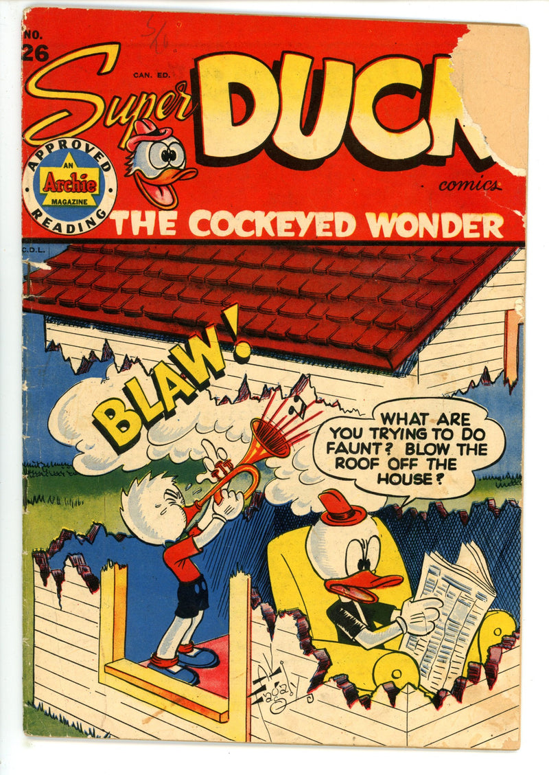 Super Duck Comics 26 PR (0.5) (1949) Canadian Edition 