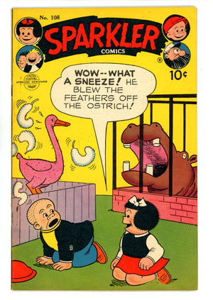 Sparkler Comics 108 FN- (5.5) (1952) 