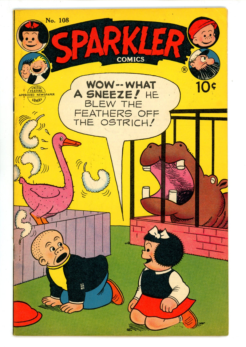 Sparkler Comics 108 FN- (5.5) (1952) 