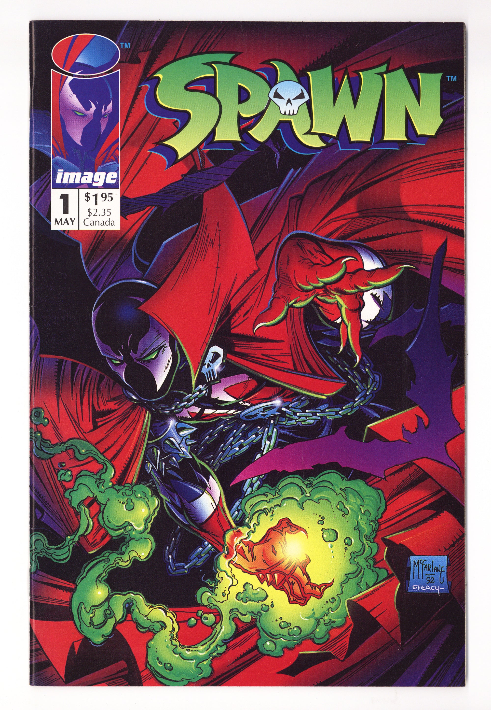 Spawn   1  VF (8.0)   (1992)        