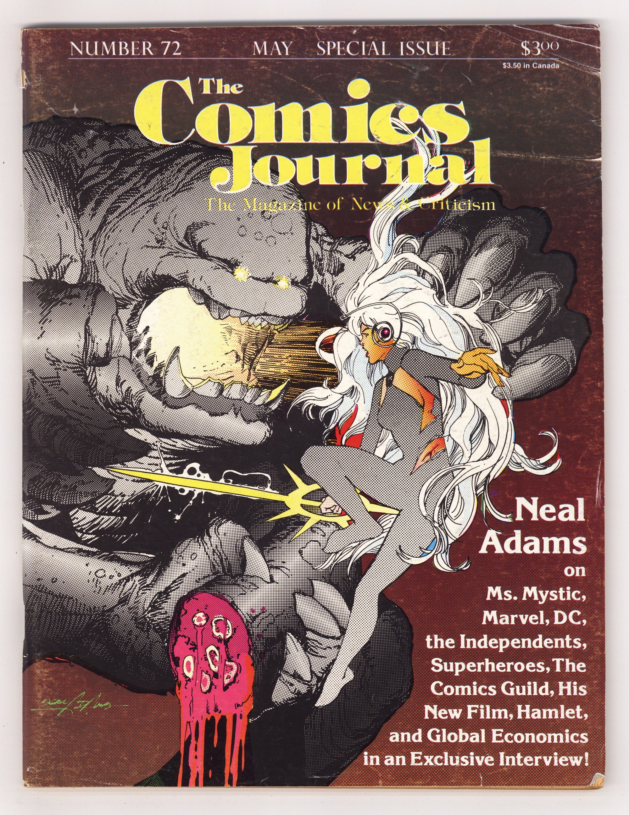 The Comics Journal 72 Low Grade (1982) 