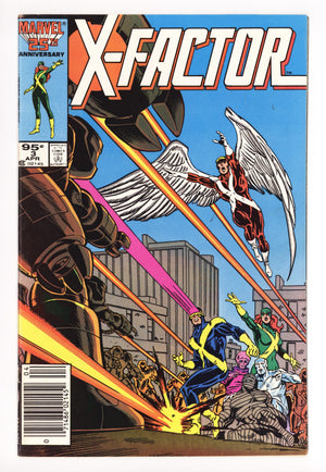 X-Factor Vol 1 3 Mid Grade (1986) Canadian Price Variant