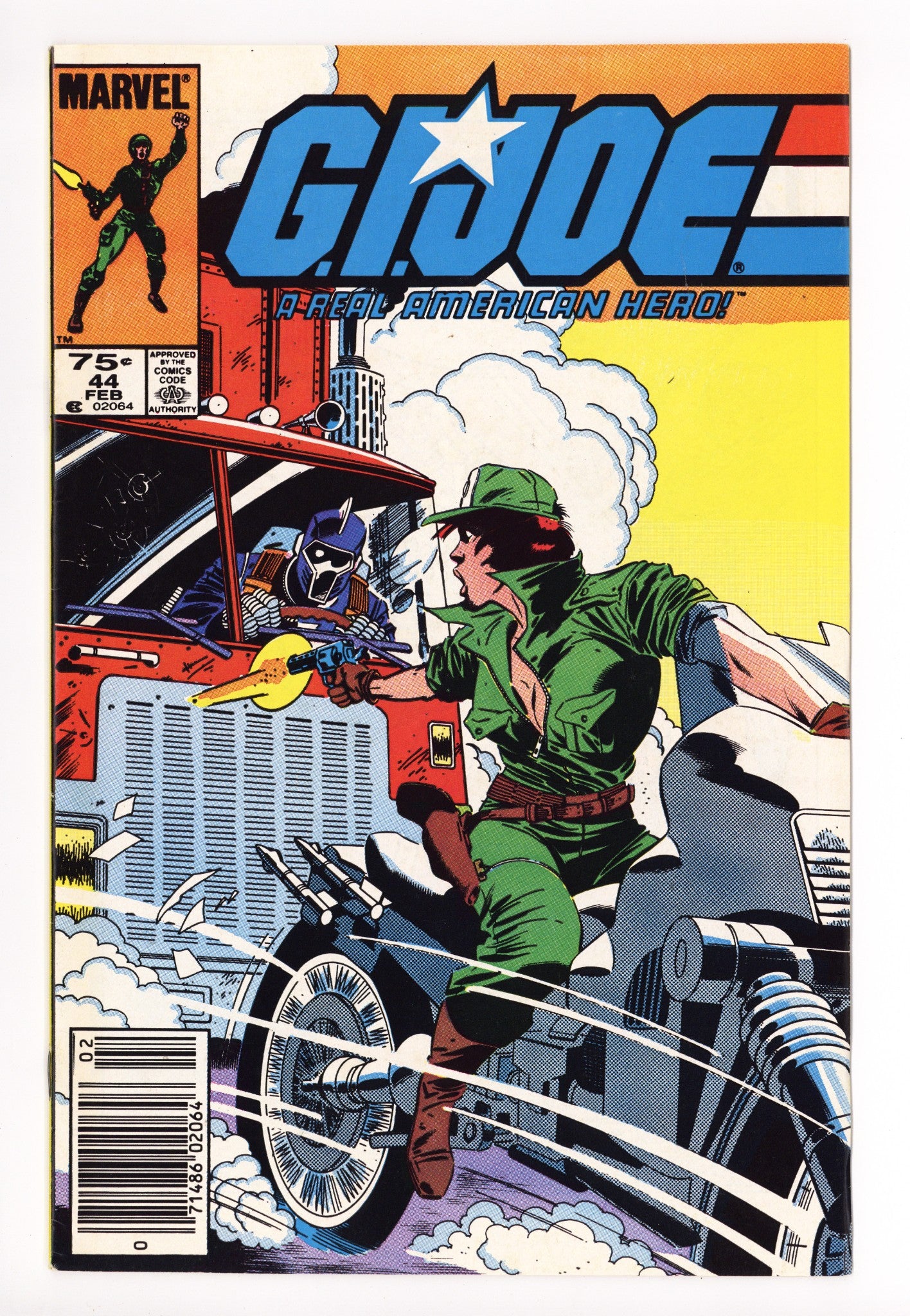 G.I. Joe, A Real American Hero 44 Mid Grade (1986) Newsstand 