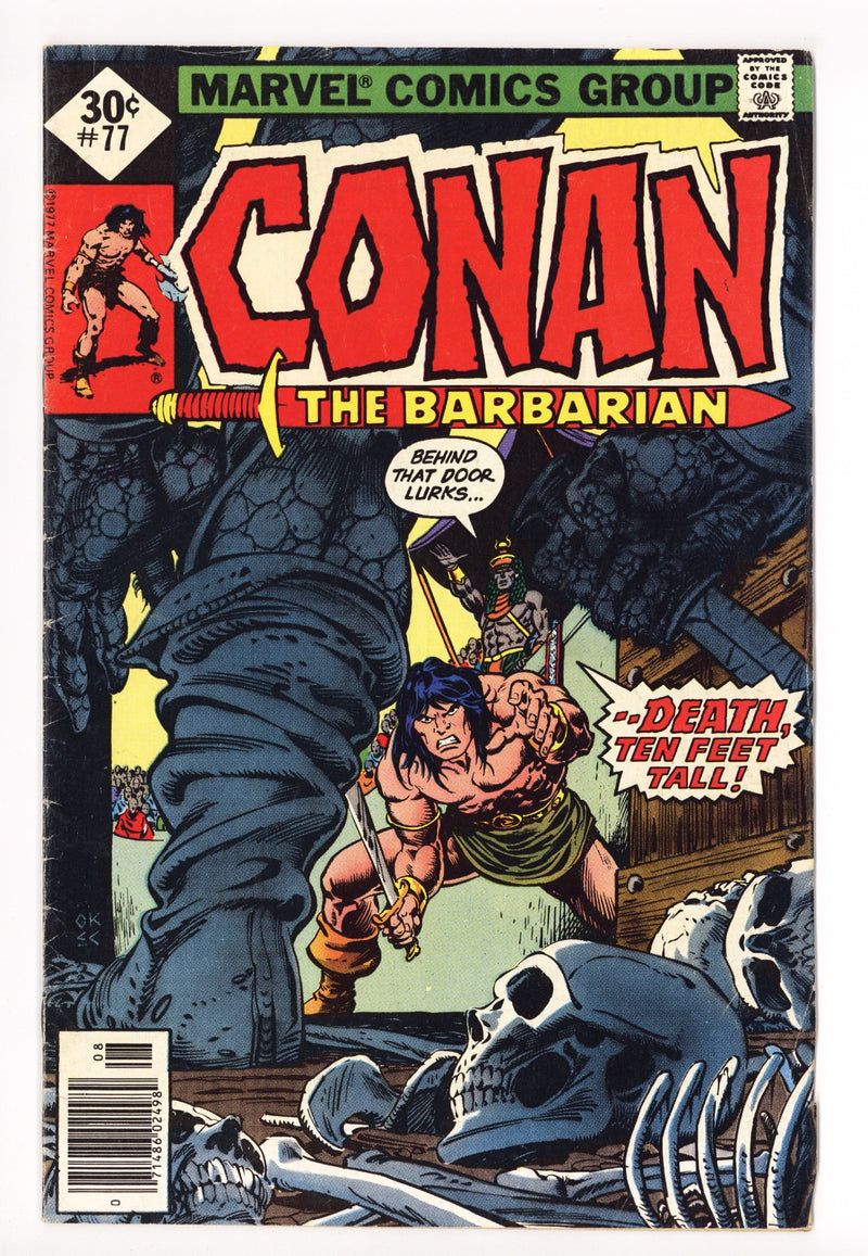 Conan the Barbarian Vol 1 77 Very Low Grade Whitman (1977) 