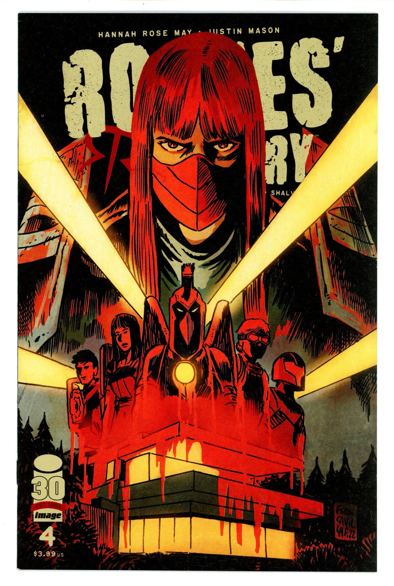Rogues' Gallery 4 High Grade (2022) Francavilla Variant 