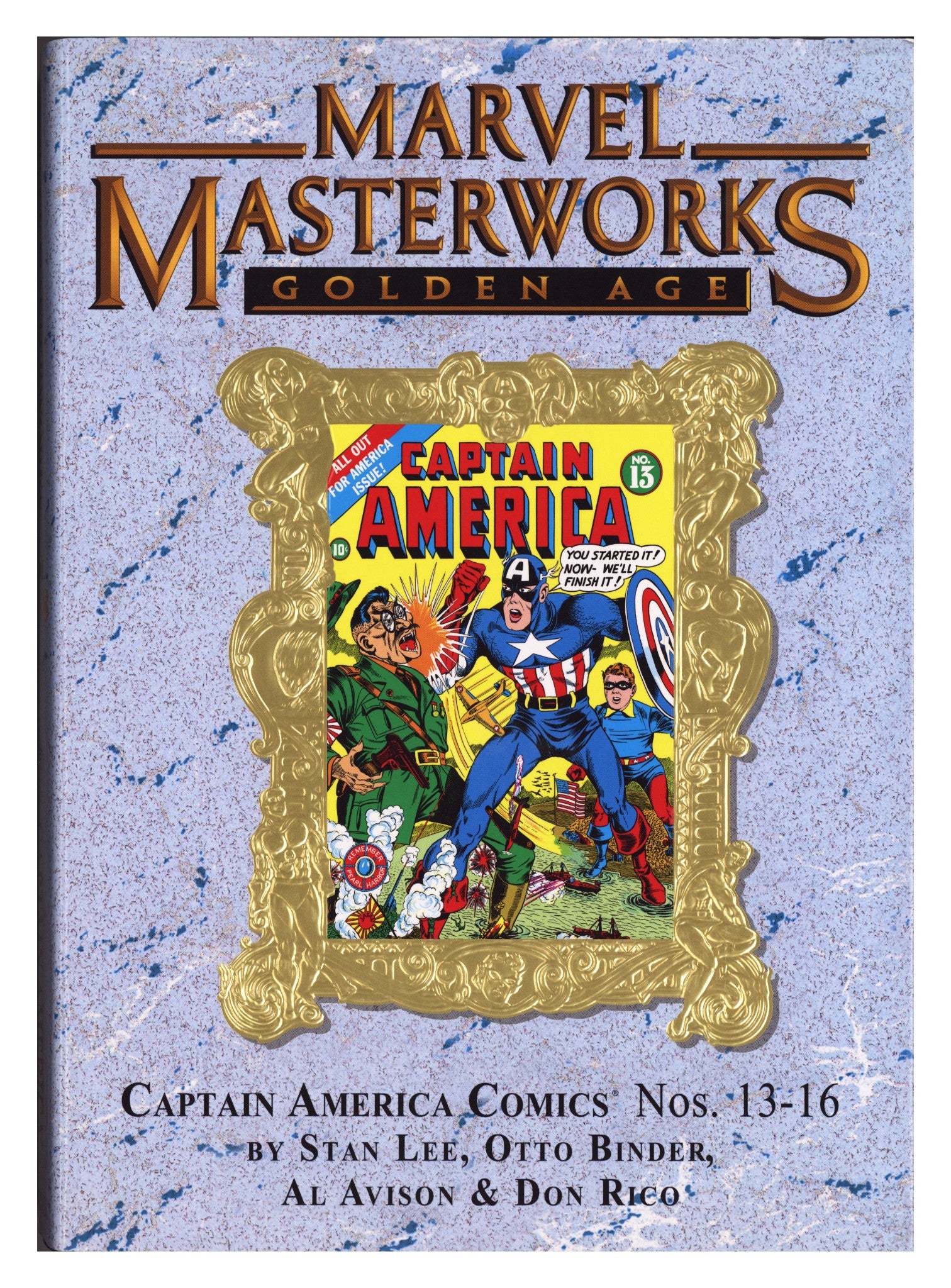 Marvel Masterworks: Golden Age Captain America HC Vol 4 (138) Mid Grade (2010) Limited Variant 