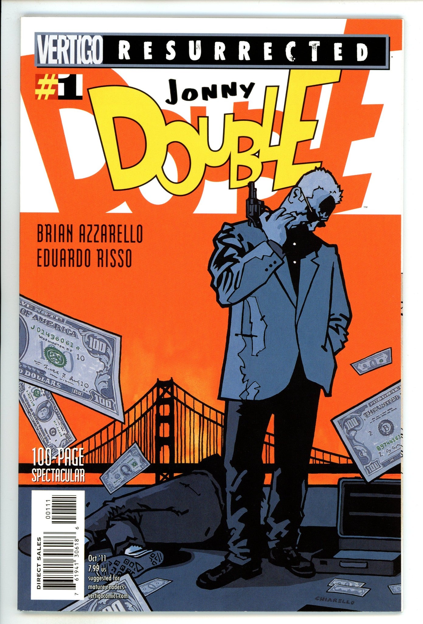 Vertigo Resurrected: Jonny Double 1 Mid Grade (2011) 