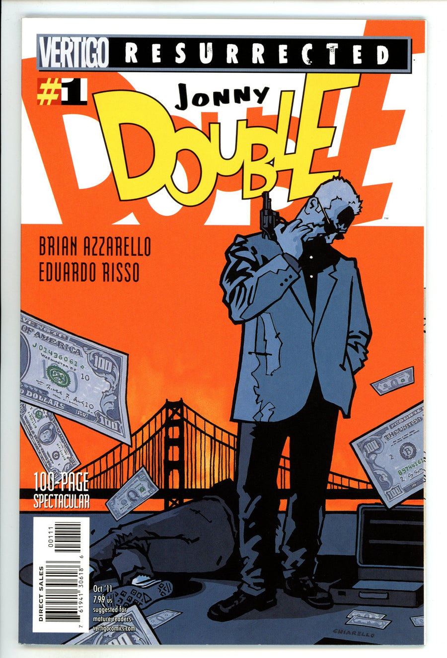 Vertigo Resurrected: Jonny Double 1 Mid Grade (2011) 