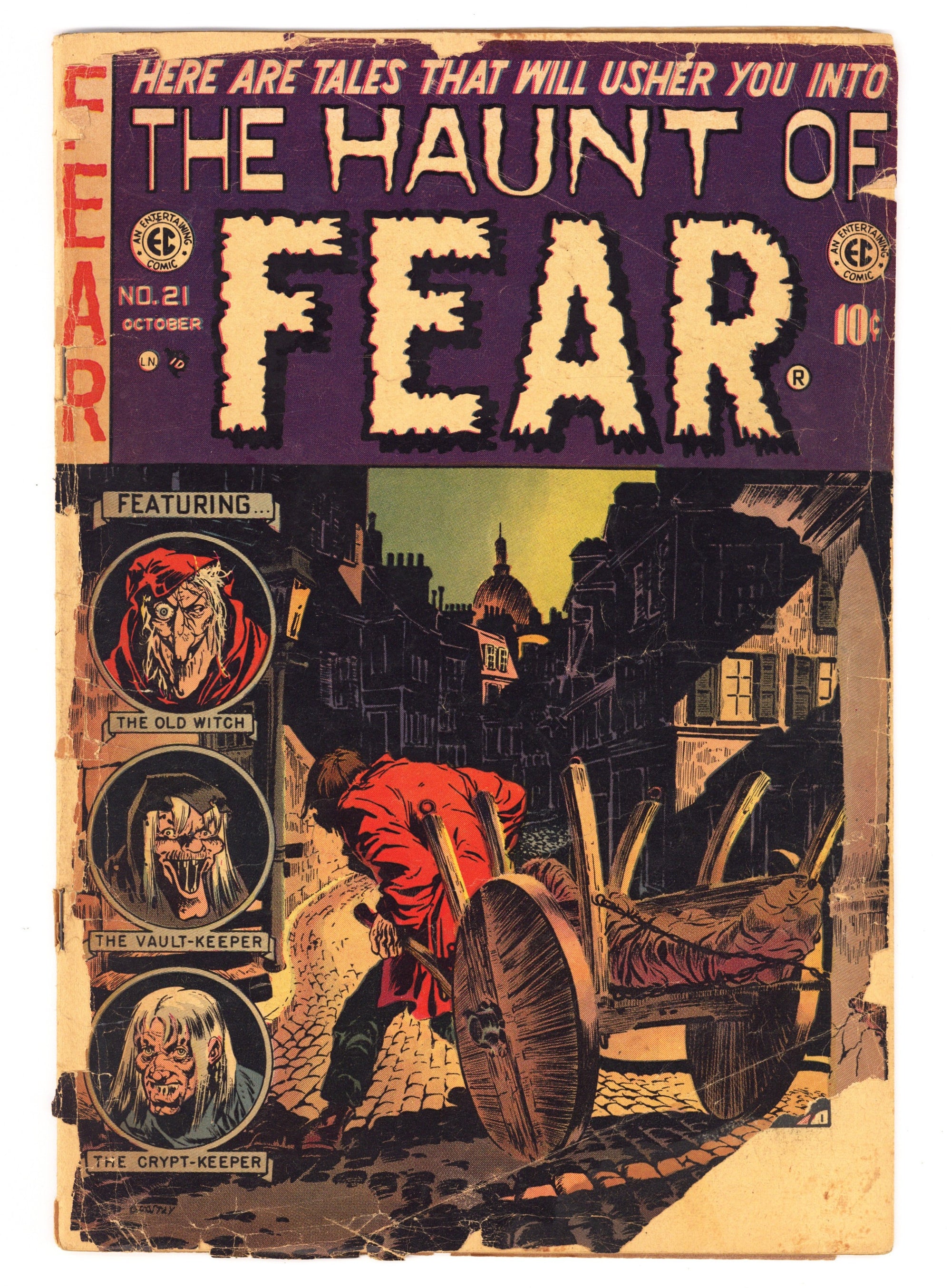Haunt of Fear Vol 1 21  PR (0.5)   (1953)        
