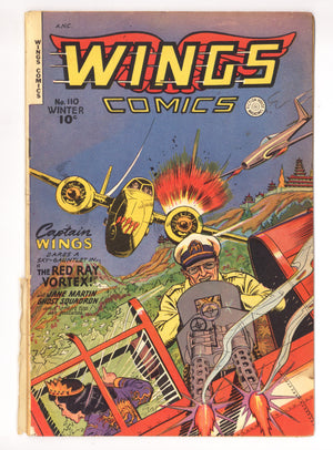 Wings Comics 110 GD (2.0) (1949)