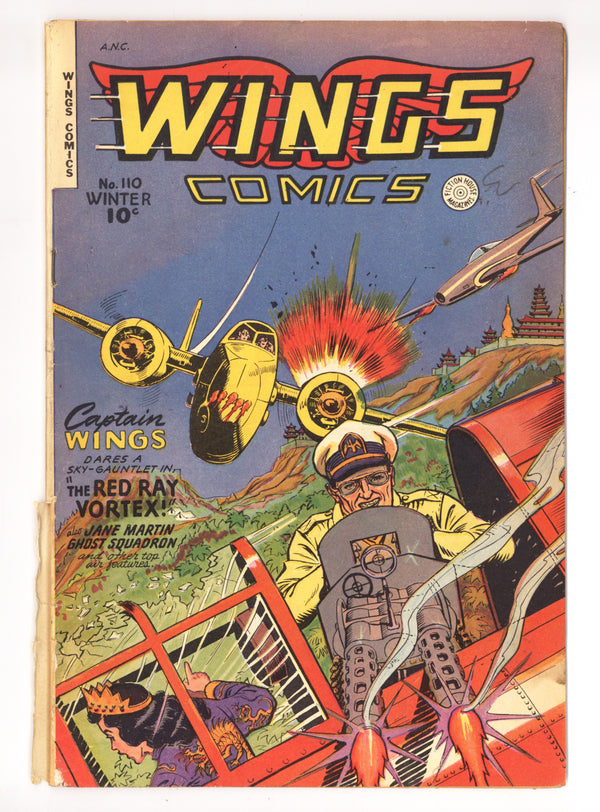 Wings Comics 110 GD (2.0) (1949)