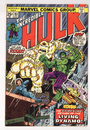 The Incredible Hulk Vol 1 183 Mid Grade (1975)