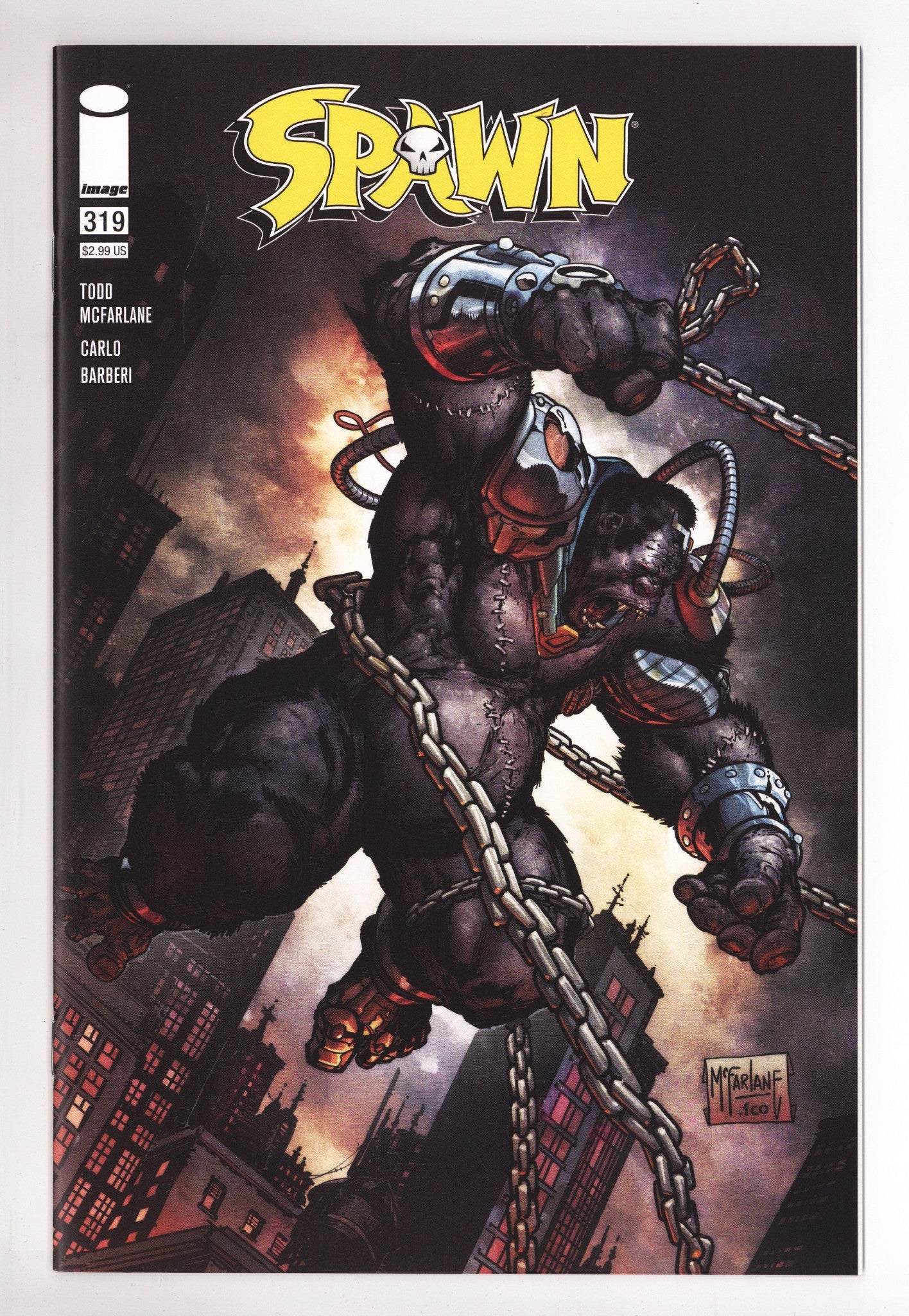 Spawn 319 High Grade (2021) McFarlane Variant 