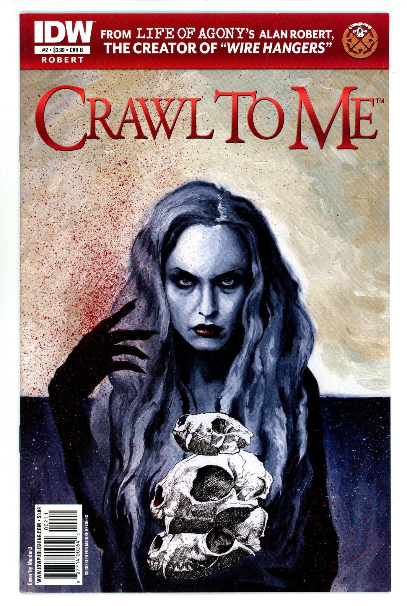 Crawl to Me 2 Mid Grade (2011) Menton3 Variant 